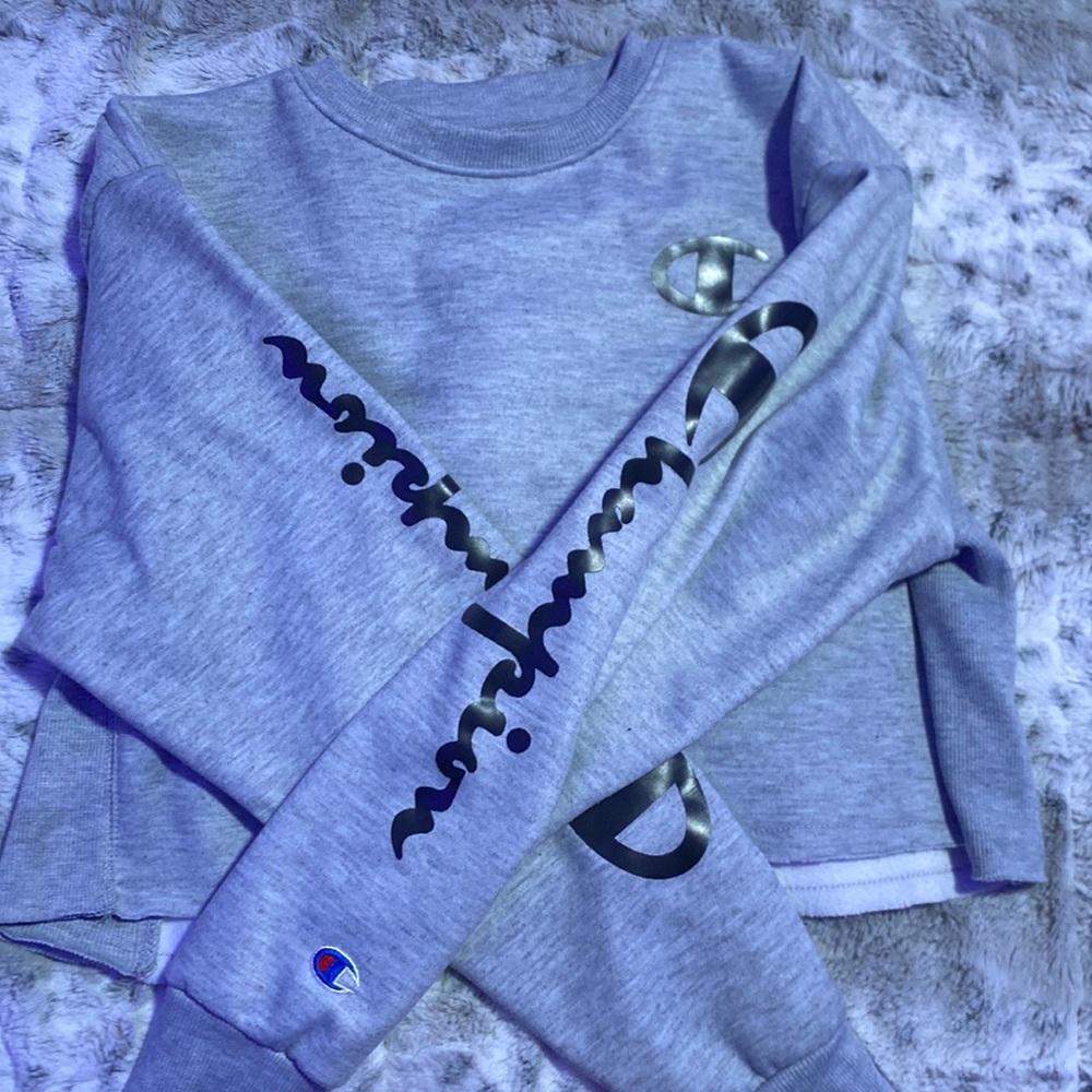Champion cropped sweatshirt